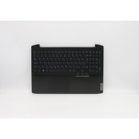 Lenovo 5CB0Z33154 Palmrest Top Case con tastiera, Ungherese, Nero onice, Retroilluminazione
