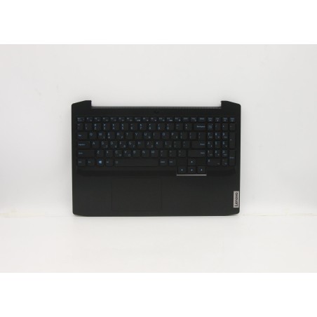Lenovo 5CB0Z33220 Palmrest Top Case con tastiera, Greco, Nero onice, Retroilluminazione