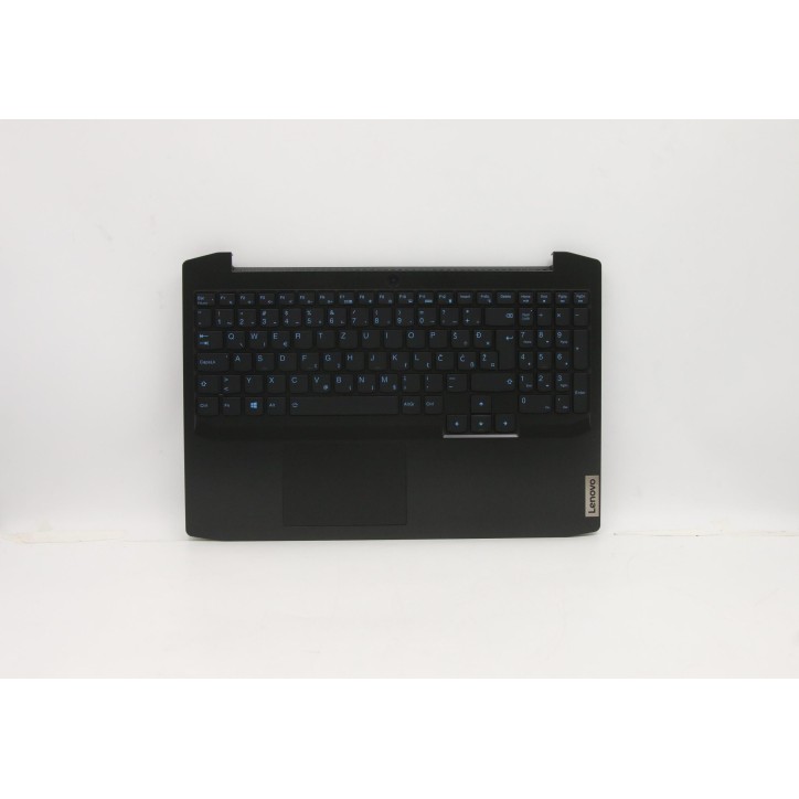 Lenovo 5CB0Z33226 Palmrest Top Case con tastiera, Sloveno, Nero onice, Retroilluminazione