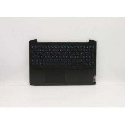 Lenovo 5CB0Z33228 Palmrest Top Case con tastiera, Svizzera, Nero onice, Retroilluminazione