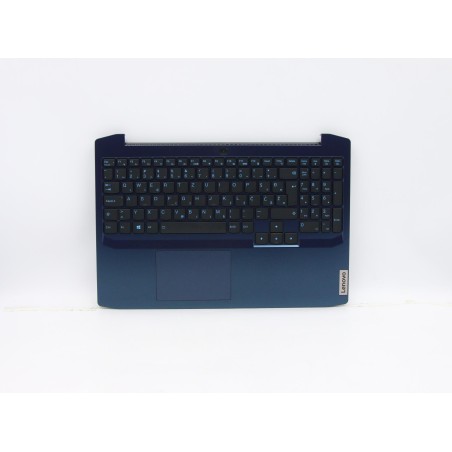 Lenovo 5CB0Z37649 Palmrest Top Case con tastiera, Sloveno, Blu camaleonte, Retroilluminazione