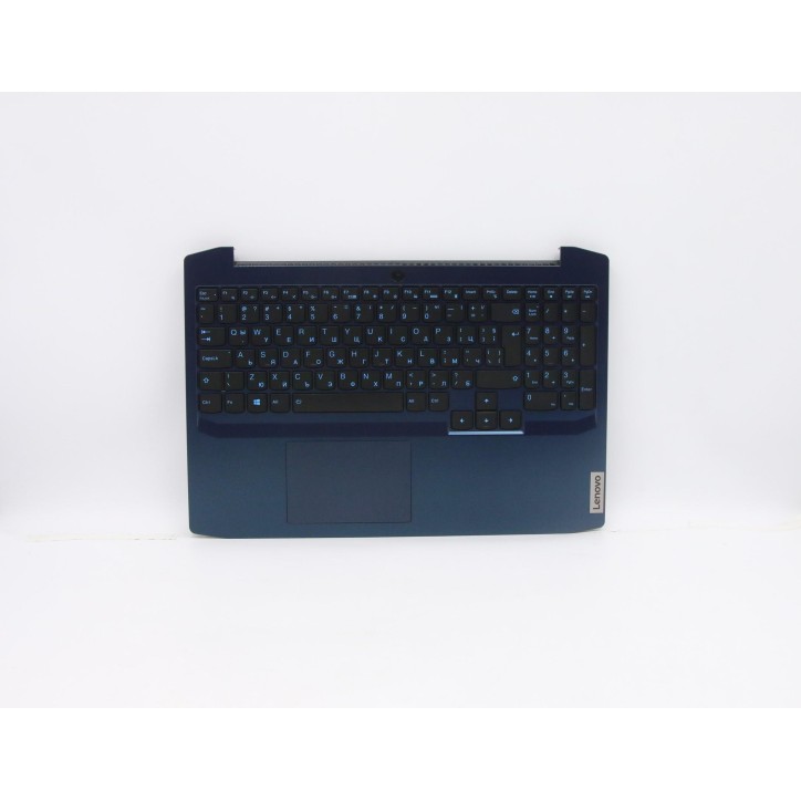 Lenovo 5CB0Z37659 Palmrest Top Case con tastiera, Bulgaro, Blu camaleonte, Retroilluminazione, UK