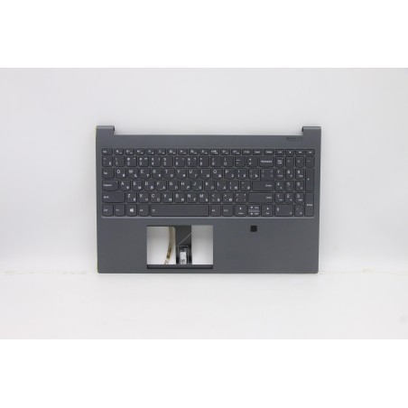 Lenovo 5CB0Z37703 Palmrest Top Case con tastiera, Russo, grigio tempesta