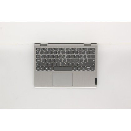 Lenovo 5CB0Z51630 Palmrest Top Case con tastiera, Ebraico, Grigio platino