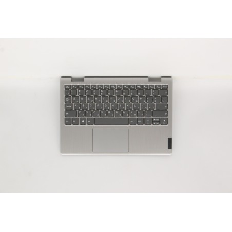 Lenovo 5CB0Z51630 Palmrest Top Case con tastiera, Ebraico, Grigio platino