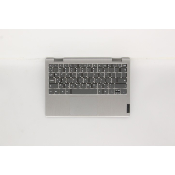 Lenovo 5CB0Z51630 Palmrest Top Case con tastiera, Ebraico, Grigio platino
