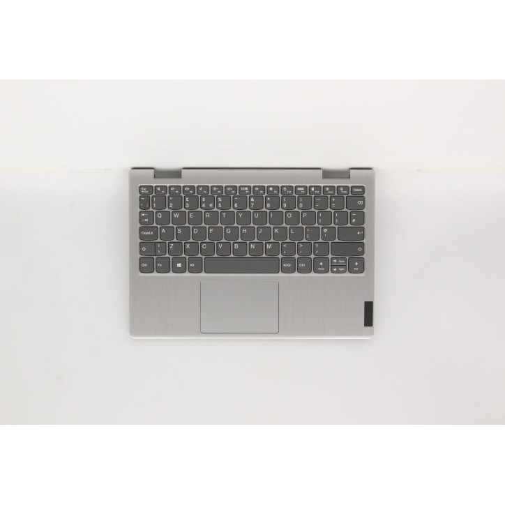 Lenovo 5CB0Z52334 Palmrest Top Case con tastiera, Inglese Regno Unito, Grigio platino, Senza_retroilluminazione