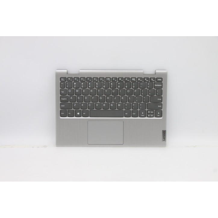Lenovo 5CB0Z52336 Palmrest Top Case con tastiera, Inglese (Stati Uniti), Grigio platino, Senza_retroilluminazione