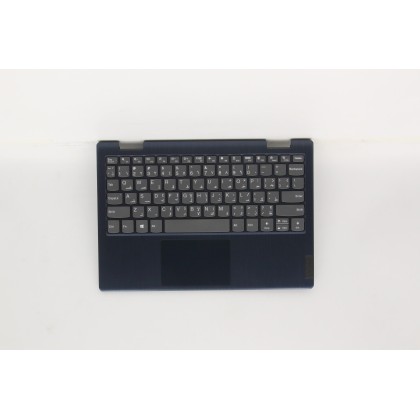 Lenovo 5CB0Z53034 Palmrest Top Case con tastiera, Arabo, blu scuro, Senza retroilluminazione, US