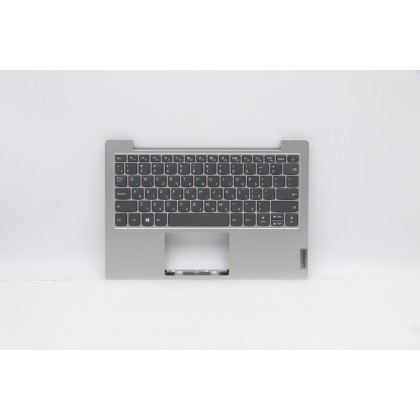 Lenovo 5CB0Z53048 C-Cover with keyboard, Hebrew, Platinum Grey, Non-Backlight, US