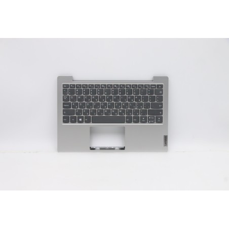 Lenovo 5CB0Z53048 C-Cover with keyboard, Hebrew, Platinum Grey, Non-Backlight, US