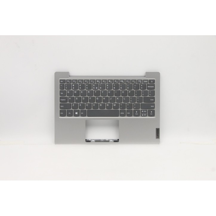 Lenovo 5CB0Z53062 Palmrest Top Case con tastiera, Inglese (Stati Uniti/Europa), Grigio platino, Senza_retroilluminazione