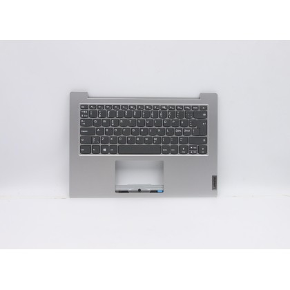 Lenovo 5CB0Z55496 C-Cover with keyboard, Nordic, Platinum Grey, Non-Backlight, UK