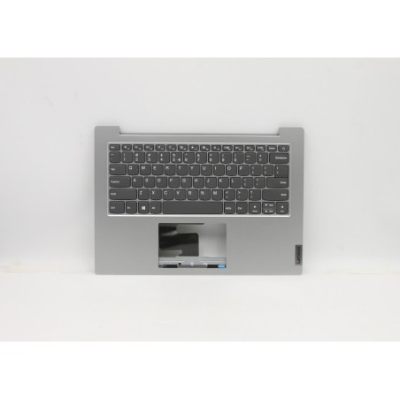 Lenovo 5CB0Z55506 Palmrest Top Case con tastiera, Inglese (Stati Uniti/Europa), Grigio platino, Senza_retroilluminazione