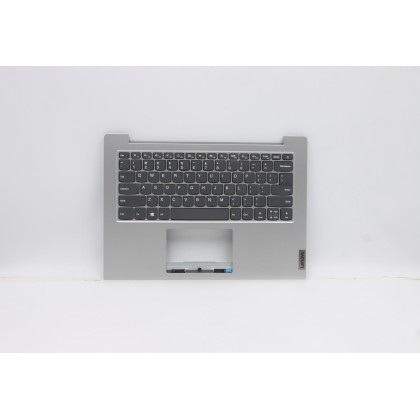 Lenovo 5CB0Z55507 Palmrest Top Case con tastiera, Inglese (Stati Uniti), Grigio platino, Senza_retroilluminazione