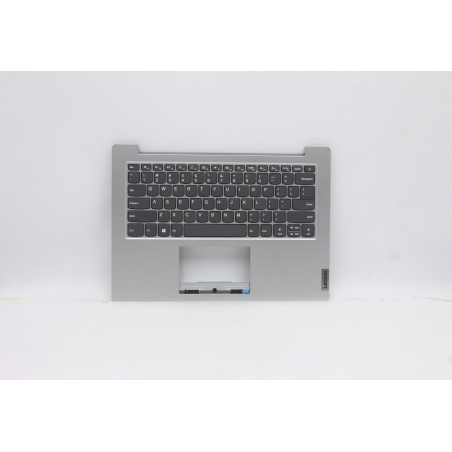 Lenovo 5CB0Z55507 Palmrest Top Case con tastiera, Inglese (Stati Uniti), Grigio platino, Senza_retroilluminazione