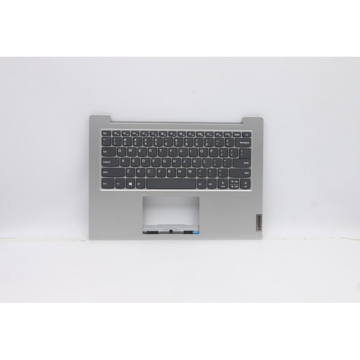 Lenovo 5CB0Z55507 Palmrest Top Case con tastiera, Inglese (Stati Uniti), Grigio platino, Senza_retroilluminazione