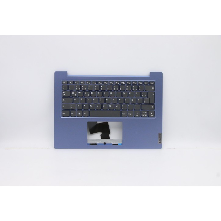 Lenovo 5CB0Z56777 Palmrest Top Case con tastiera, Tedesco, Blu ghiaccio, Senza_retroilluminazione