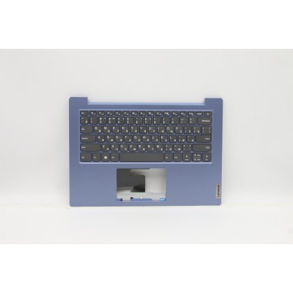 Lenovo 5CB0Z56781 Palmrest Top Case con tastiera, Russo, Blu ghiaccio