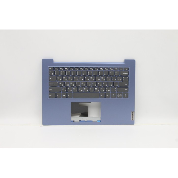 Lenovo 5CB0Z56781 Palmrest Top Case con tastiera, Russo, Blu ghiaccio