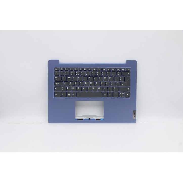 Lenovo 5CB0Z56788 Palmrest Top Case con tastiera, Inglese Regno Unito, Ice Blue, Senza_retroilluminazione