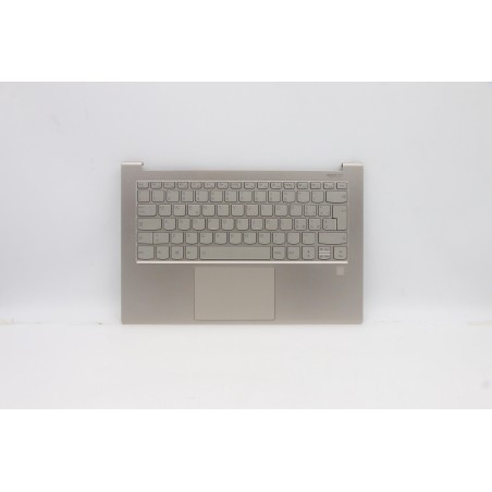 Lenovo 5CB0Z69742 Palmrest Top Case con tastiera, Italiano, Mica, Retroilluminazione