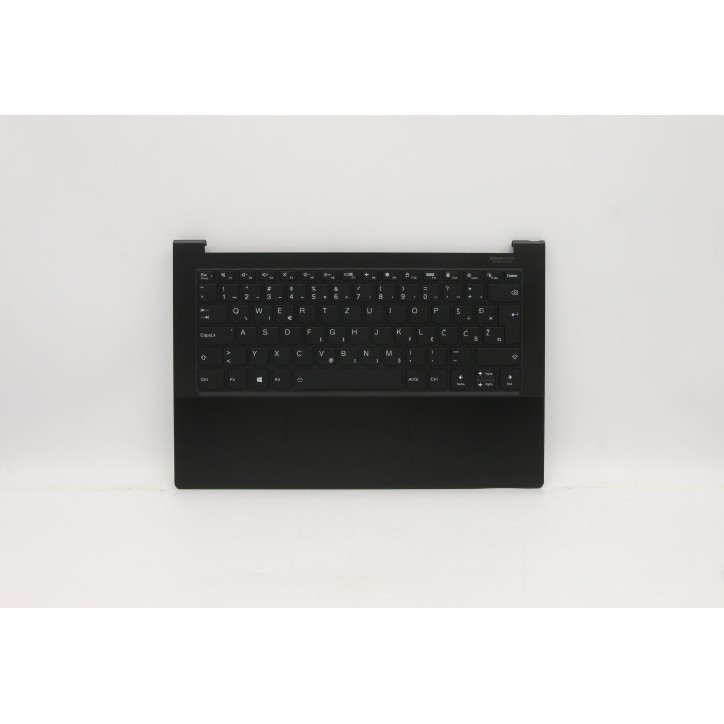Lenovo 5CB0Z69784 Palmrest Top Case con tastiera, Sloveno, Nero intenso, Retroilluminazione