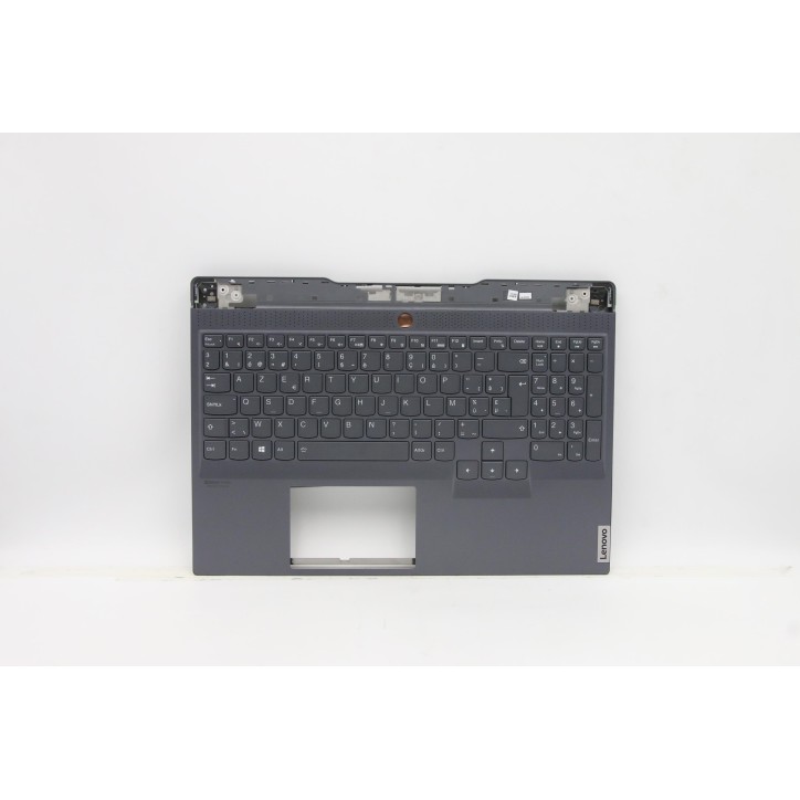 Lenovo 5CB0Z70218 Palmrest Top Case con tastiera, Belga, Retroilluminazione, UK