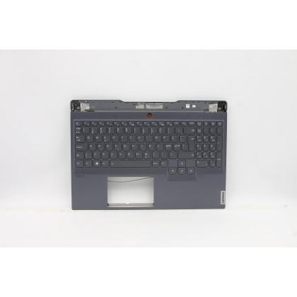 Lenovo 5CB0Z71953 Palmrest Top Case con tastiera, Lingue scandinave, Retroilluminazione