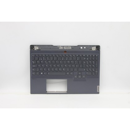 Lenovo 5CB0Z71954 Palmrest Top Case con tastiera, Portoghese, Retroilluminazione