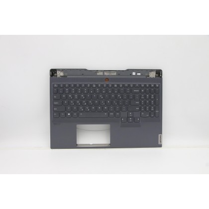 Lenovo 5CB0Z92040 Palmrest Top Case con tastiera, Greco, Retroilluminazione RGB