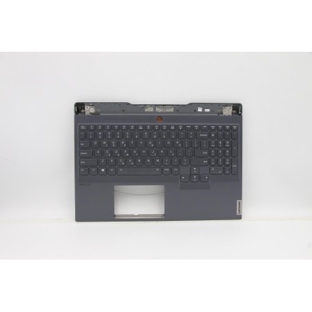 Lenovo 5CB0Z92040 Palmrest Top Case con tastiera, Greco, Retroilluminazione RGB