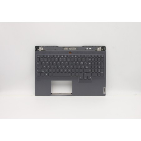 Lenovo 5CB0Z97191 Palmrest Top Case con tastiera, Svizzera, Retroilluminazione RGB
