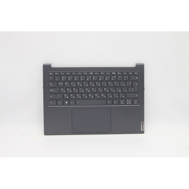 Lenovo 5CB0Z97204 Palmrest Top Case con tastiera, Bulgaro, grigio tempesta, UK