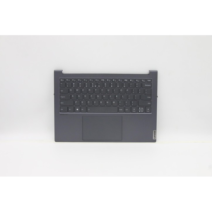Lenovo 5CB0Z97207 Palmrest Top Case con tastiera, Inglese (Stati Uniti/Europa), Grigio ardesia, Retroilluminazione