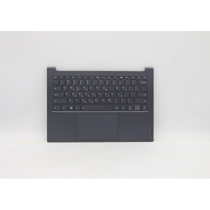 Lenovo 5CB0Z97212 Palmrest Top Case con tastiera, Greco, grigio tempesta