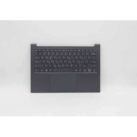 Lenovo 5CB0Z97212 Palmrest Top Case con tastiera, Greco, grigio tempesta