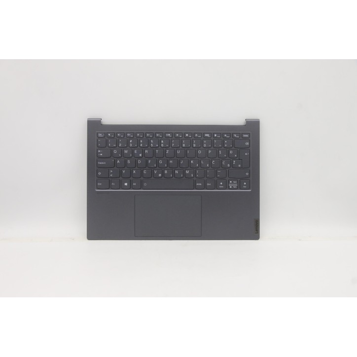 Lenovo 5CB0Z97224 Palmrest Top Case con tastiera, Sloveno, grigio tempesta