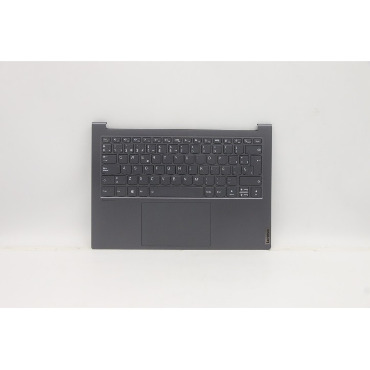 Lenovo 5CB0Z97225 Palmrest Top Case con tastiera, Spagnolo, grigio tempesta