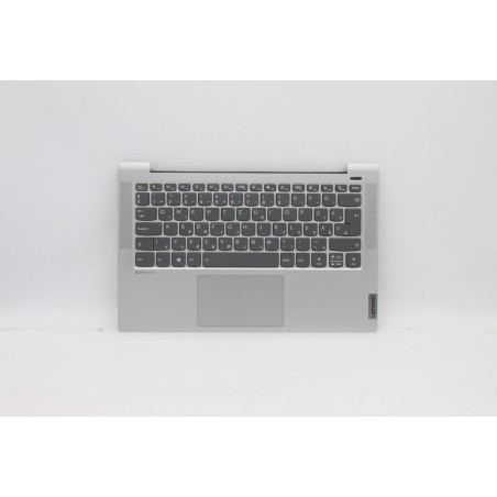 Lenovo 5CB1A13510 Palmrest Top Case con tastiera, Ungherese, Argento, Retroilluminazione, Impronta digitale