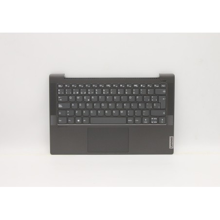 Lenovo 5CB1A13539 C-Cover with keyboard, Spanish, Black, Non-Backlight, Fingerprint, UK