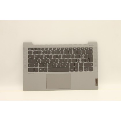 Lenovo 5CB1A13592 C-Cover with keyboard, Switzerland, Silver, Backlight, Non-Fingerprint, UK