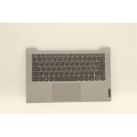 Lenovo 5CB1A13592 C-Cover with keyboard, Switzerland, Silver, Backlight, Non-Fingerprint, UK
