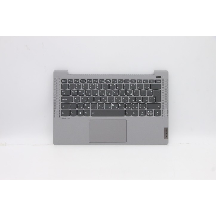 Lenovo 5CB1A13714 Palmrest Top Case con tastiera, Bulgaro, argento, Retroilluminazione, Lettore di impronte digitali, UK