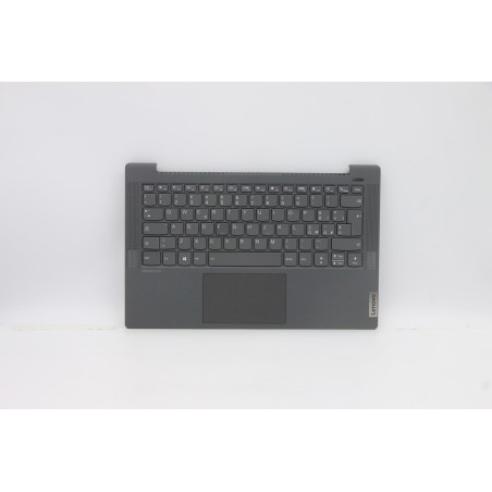 Lenovo 5CB1A13822 Palmrest Top Case con tastiera, Italiano, nero, Retroilluminazione, Lettore di impronte digitali