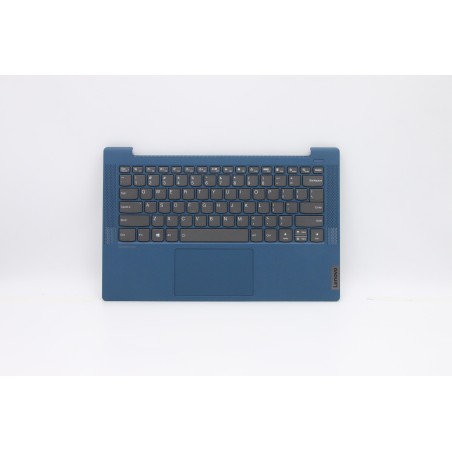 Lenovo 5CB1A13824 Palmrest Top Case con tastiera, Inglese (Stati Uniti), Blu, Retroilluminazione, Senza_lettore di impronte digi