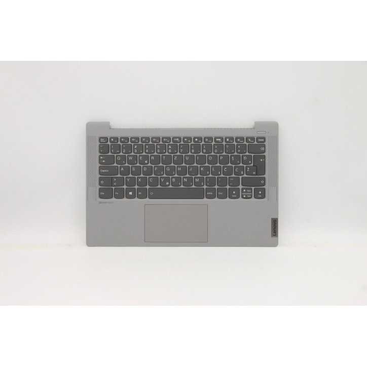 Lenovo 5CB1A13864 C-Cover with keyboard, Slovenian, Silver, Backlight, Non-Fingerprint, UK