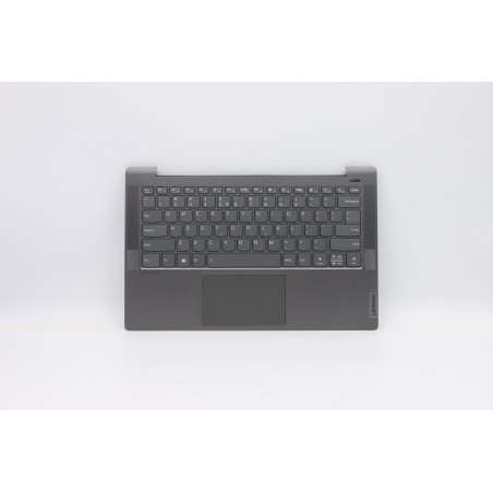Lenovo 5CB1A13909 Palmrest Top Case con tastiera, Inglese (Stati Uniti/Europa), nero, Retroilluminazione, Lettore di impronte di