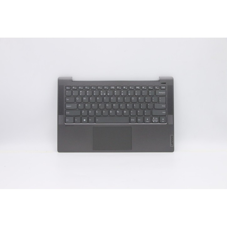 Lenovo 5CB1A13909 Palmrest Top Case con tastiera, Inglese (Stati Uniti/Europa), nero, Retroilluminazione, Lettore di impronte di