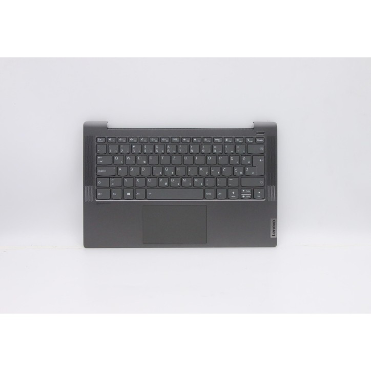 Lenovo 5CB1A14012 Palmrest Top Case con tastiera, Sloveno, Nero, Retroilluminazione, Impronta digitale